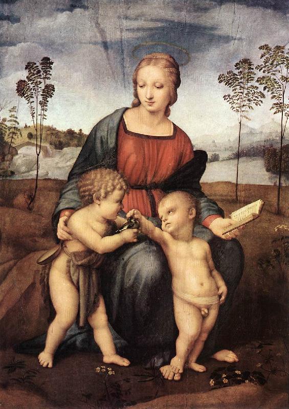 RAFFAELLO Sanzio Madonna del Cardellino ert Germany oil painting art